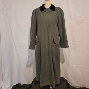 Anne Klein Winter Trench Coat Sz 8P